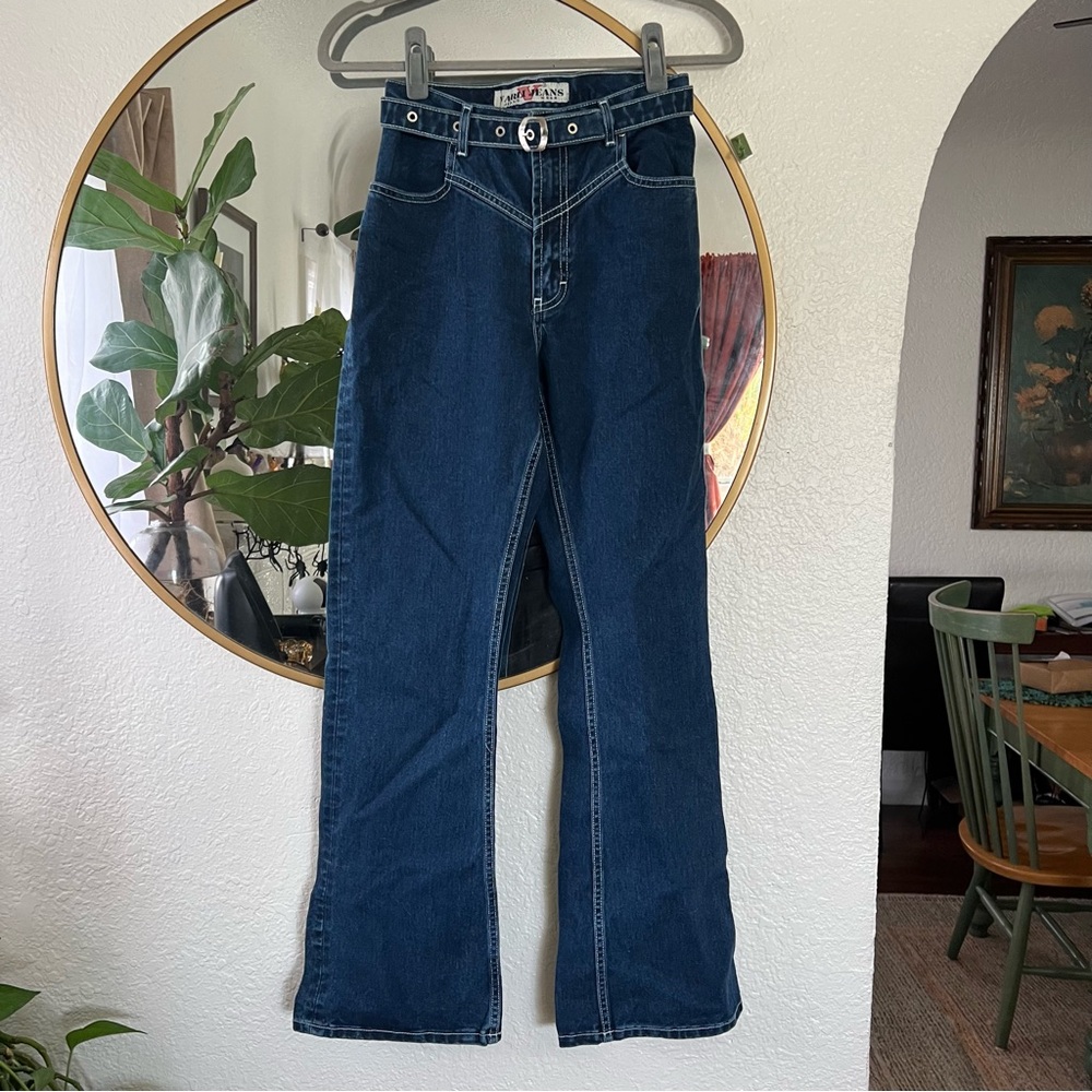 Vintage Jeans with a Belt